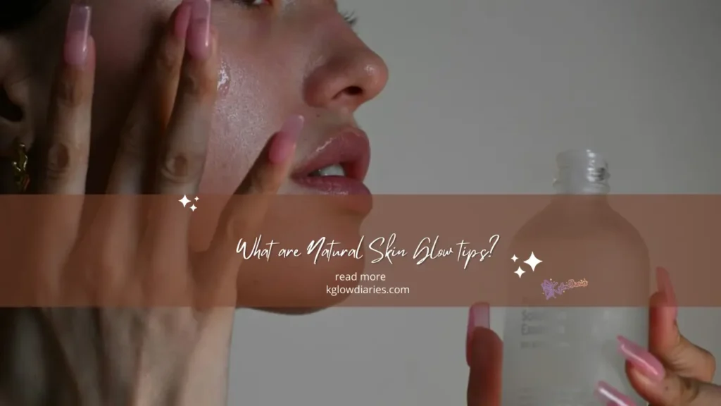 A close-up of two people's faces with an inset magnifying glass highlighting skin texture. The text reads "Why Does Skin Look Dull? Main Causes Explained" with a "READ MORE" button and the website link.