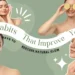 A collage featuring a woman demonstrating various skincare habits, including applying face cream, holding lemon slices over her eyes, and using a white jade roller on her cheek, with text that reads "Daily Habits That Improve Your Skin!"
